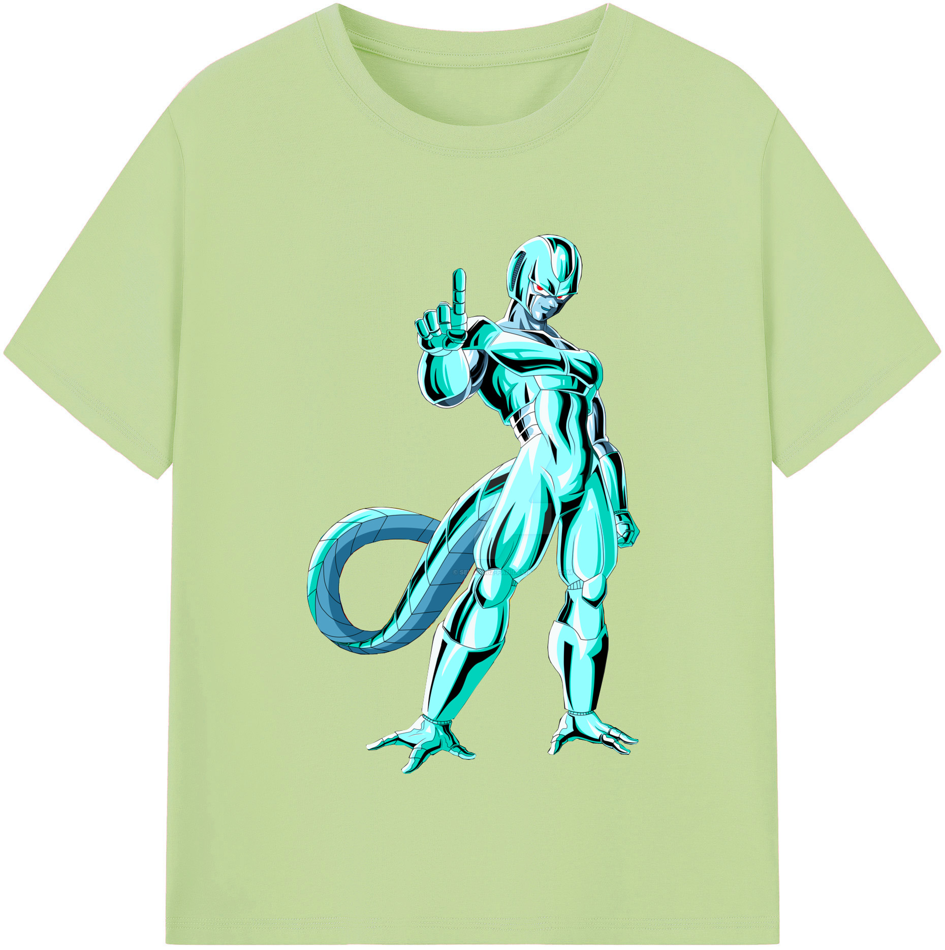 （画像用） ドラゴンボール クウラ DRAGON BALL Cooler Coora 綿100％半袖Tシャツ（フロントプリント）